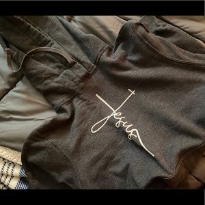 Jesus cross hoodie